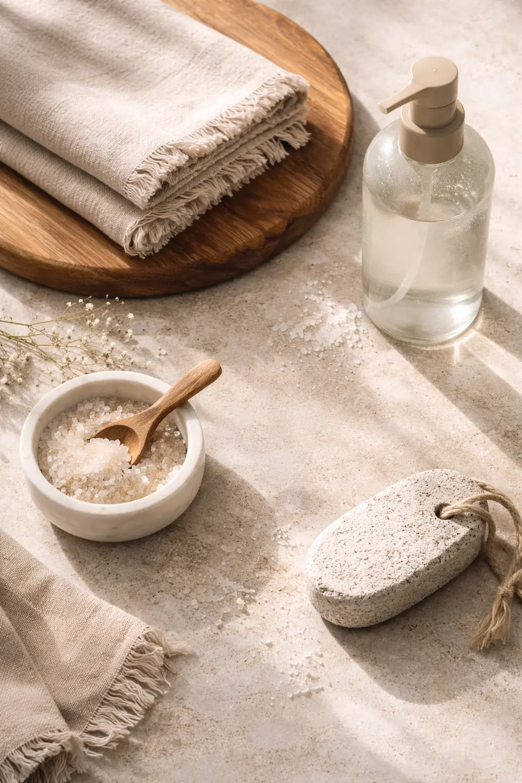 Layering Textures in the Bathroom for Depth and Warmth