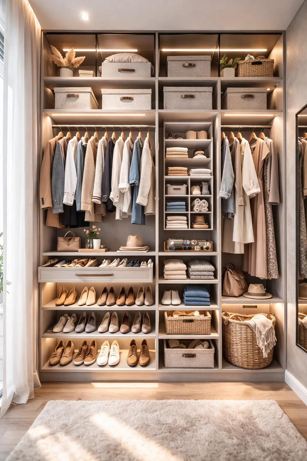 Vertical Closet Organization Ideas That Double Your Space
