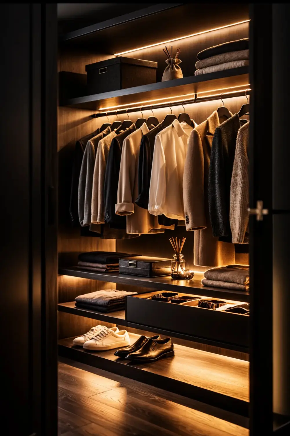 Closet Lighting Ideas for a High-End Wardrobe Feel