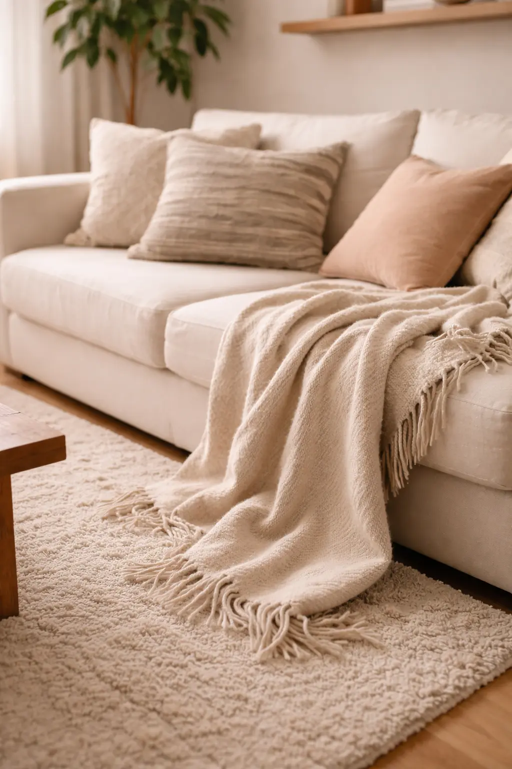Cozy Living Room Textures: Rugs, Pillows, and Soft Layers