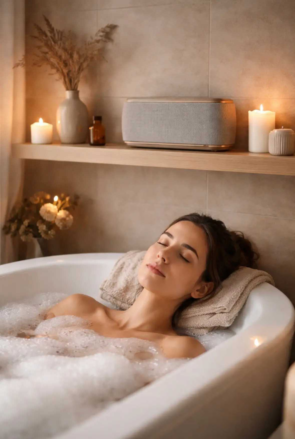 Calming Bathroom Sounds: Music, Water & White Noise Ideas