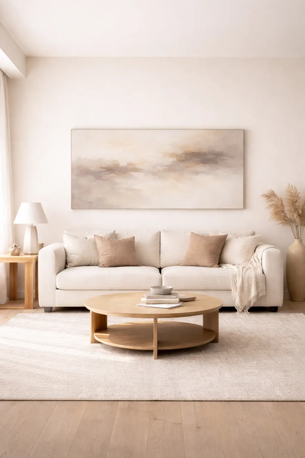 Oversized Wall Art Ideas for a Balanced Living Room