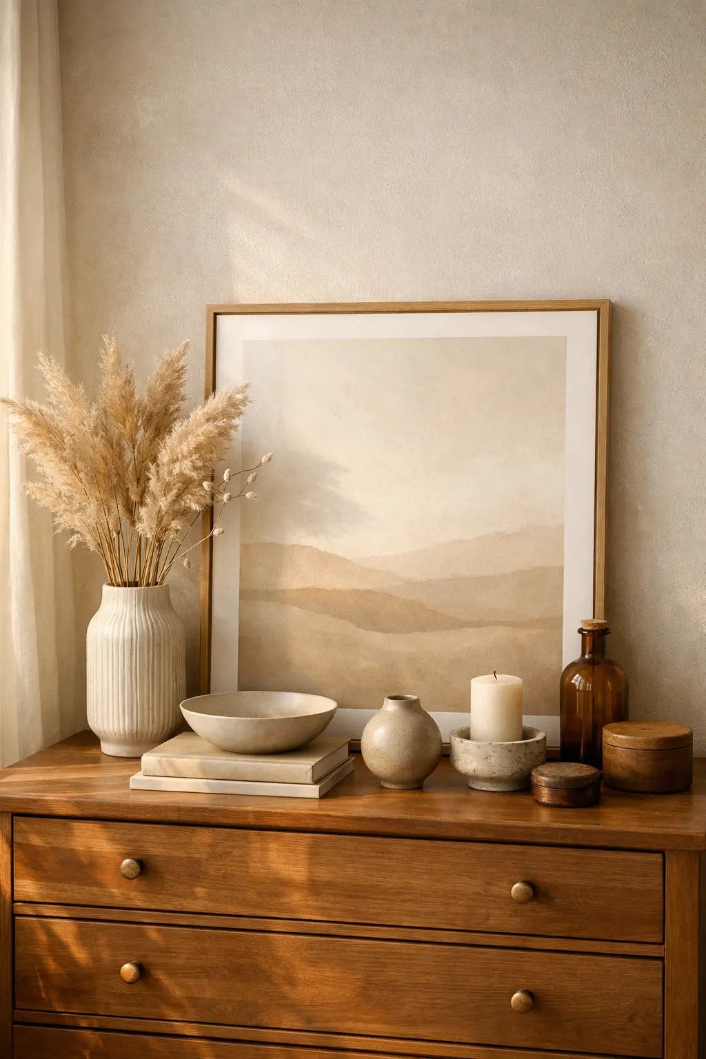 Leaning Wall Art Styling Ideas for a Relaxed Modern Home