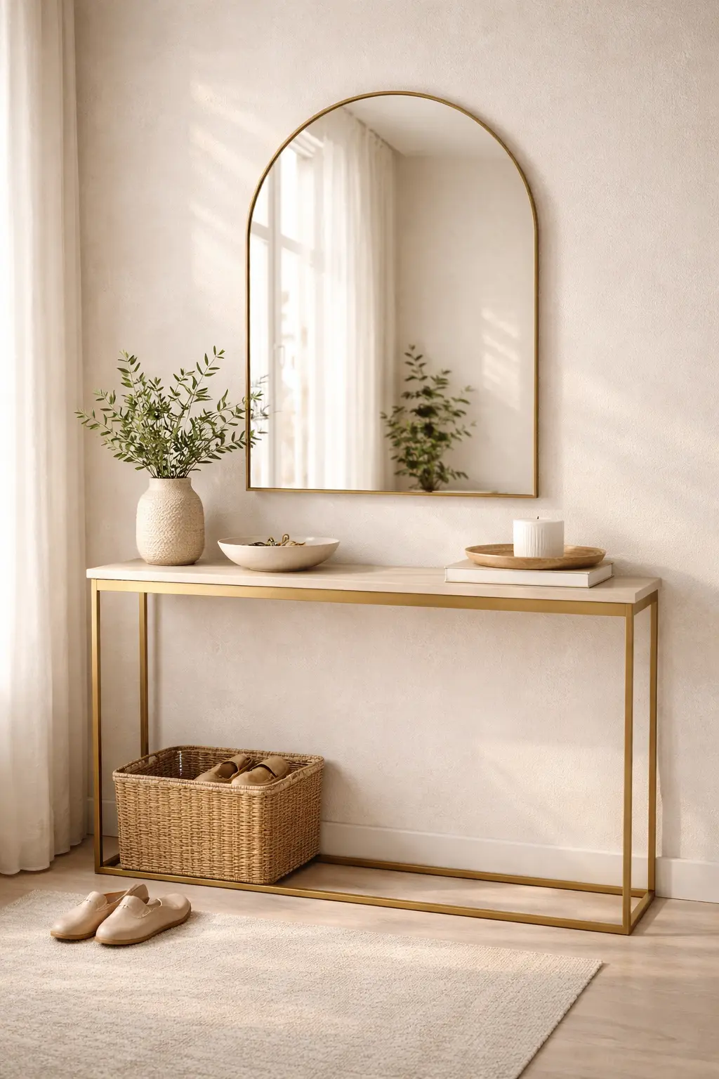 Statement Mirror Ideas That Double as Wall Art