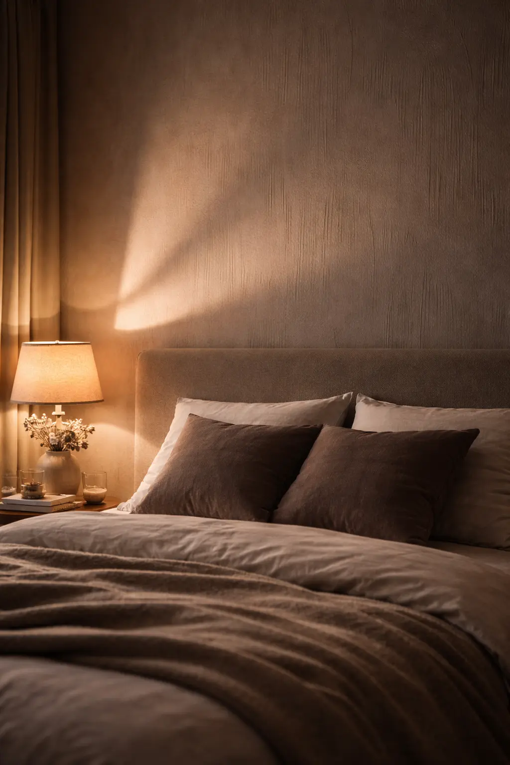 Minimalist Bedroom Wall Lighting to Add Depth and Texture