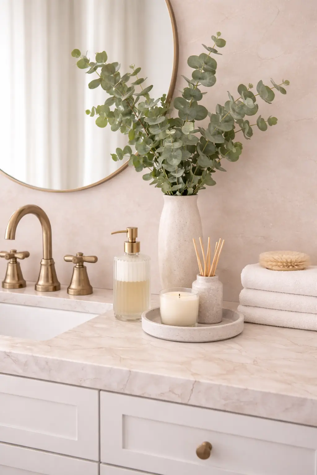 Add Height to Your Bathroom Decor | Create Visual Movement