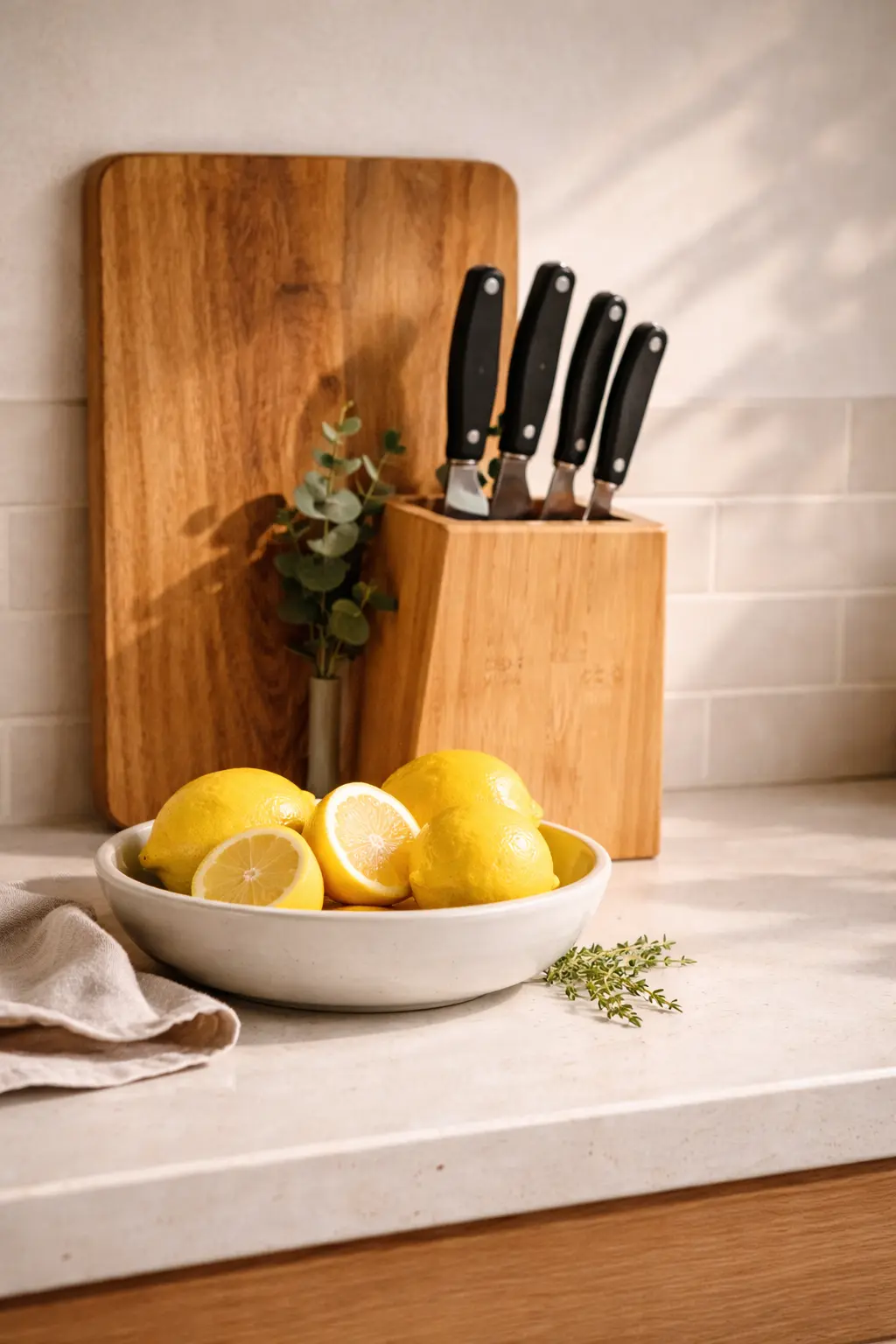Kitchen Counter Styling Tips: Layering for Depth & Balance