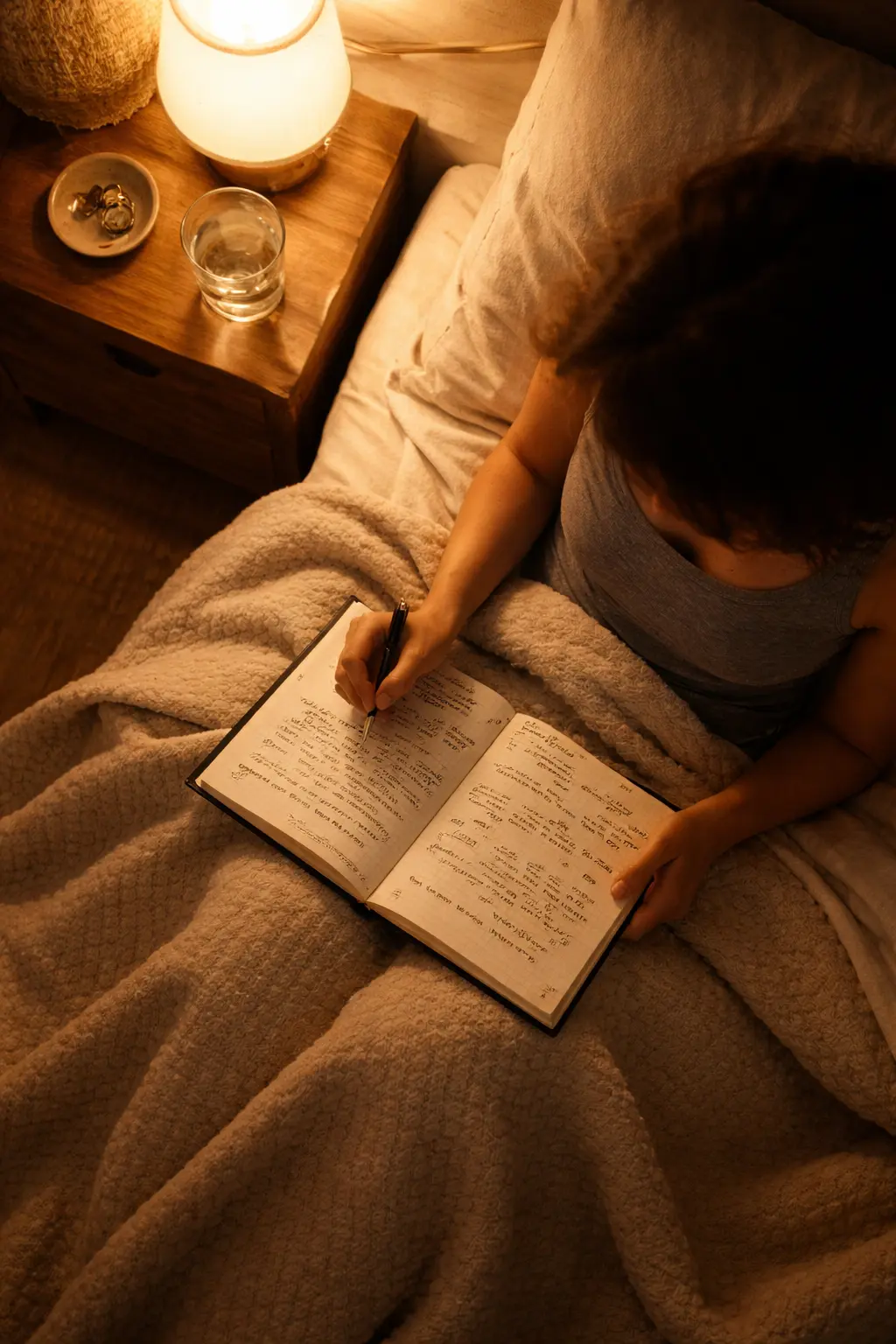 Brain Dump Before Bed – Night Journaling for Anxiety & Overthinking