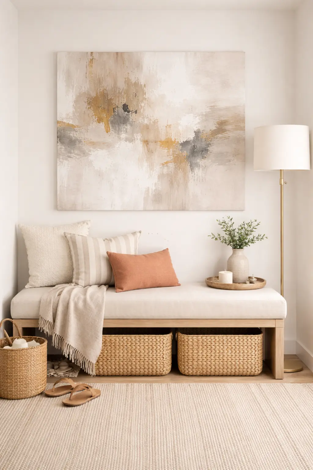 Entryway Bench Ideas with Storage and Cozy Style