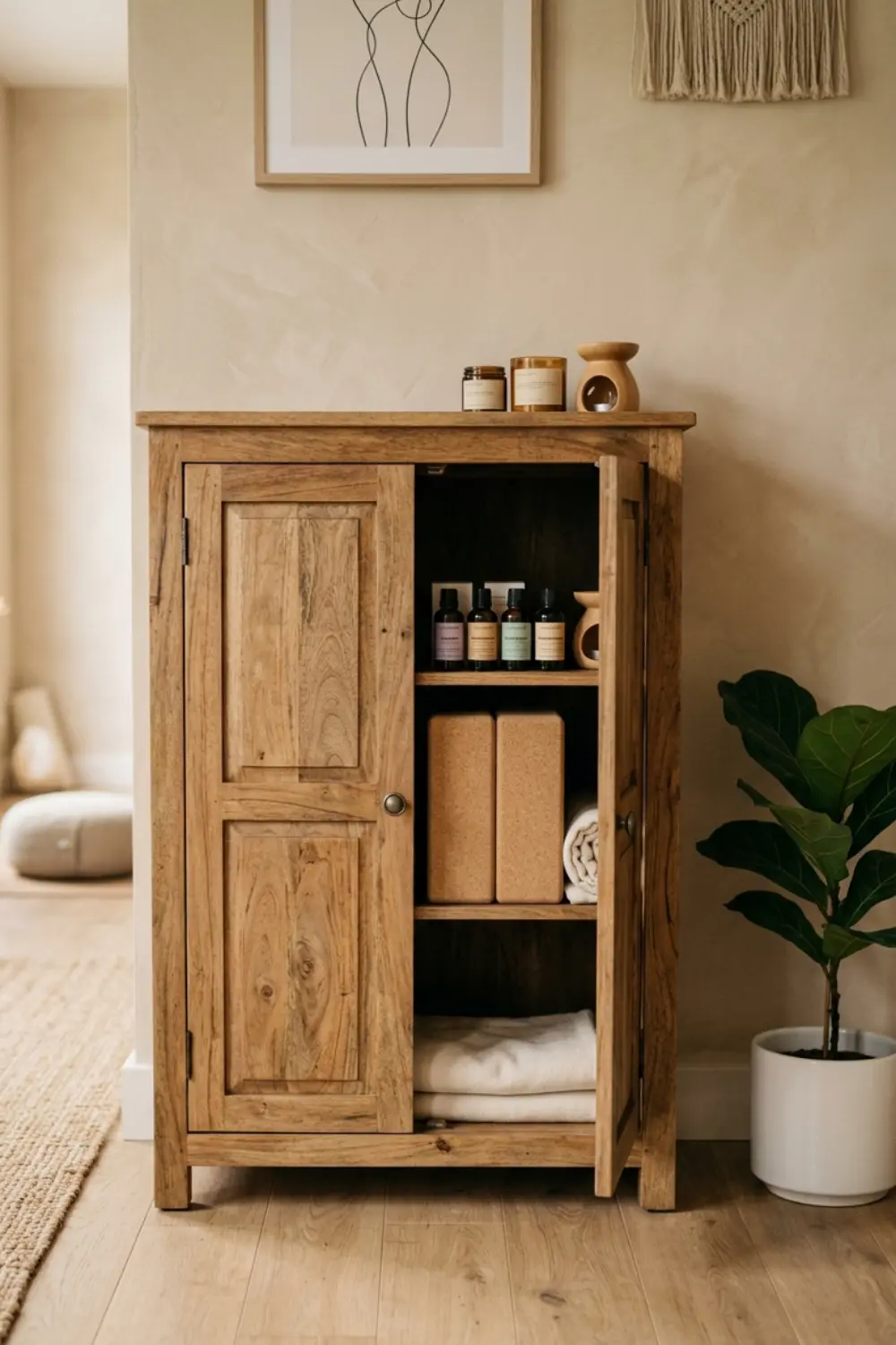 Clutter Free Storage Solutions for Wellness Rooms