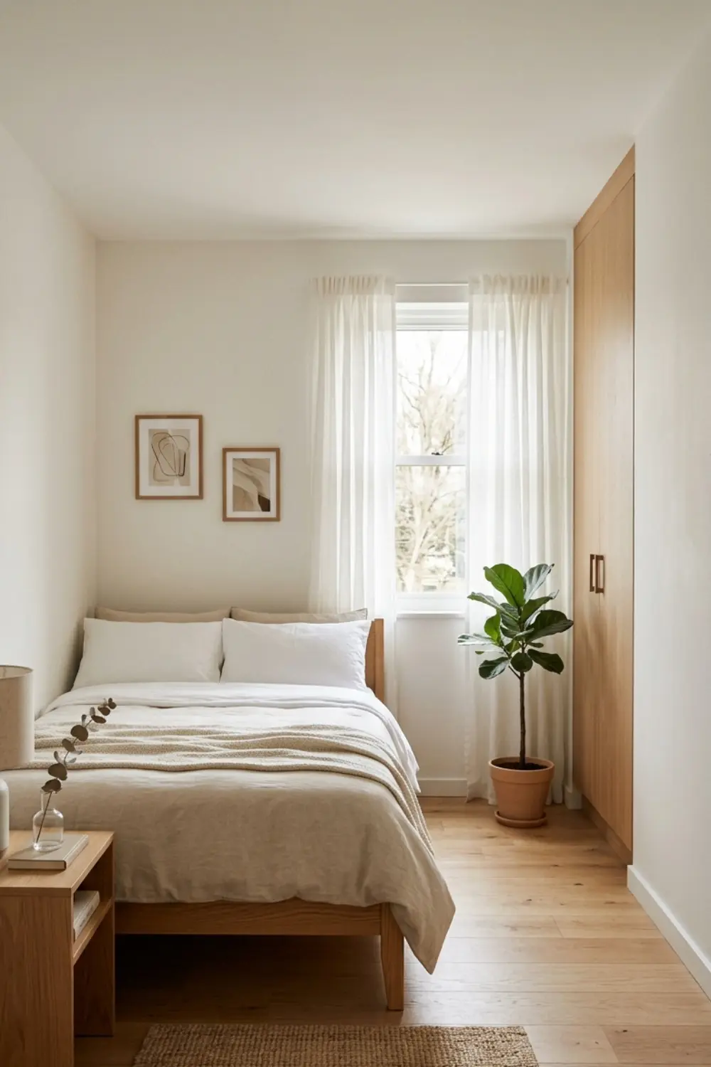 Declutter Your Small Bedroom for More Space and Calm