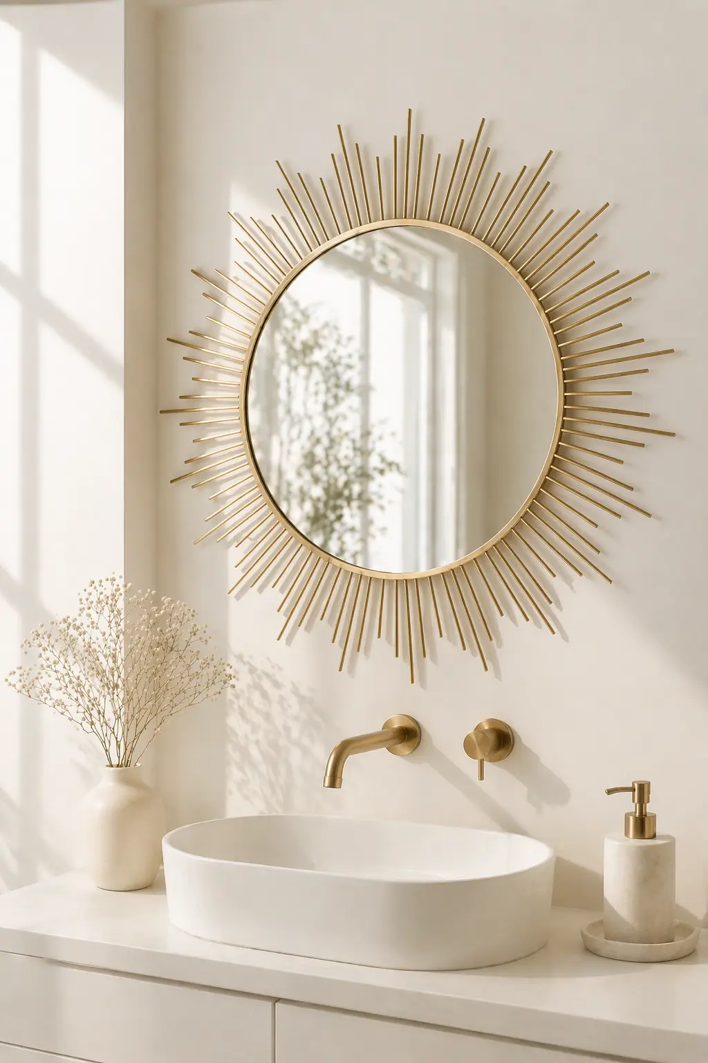 Sunburst Mirror: Statement Piece Without Being Loud