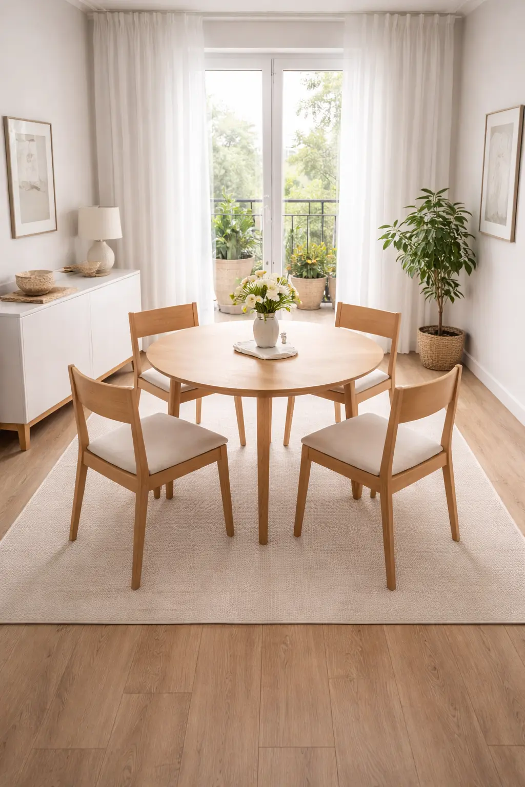 Round Dining Table Placement Tips for Small Spaces