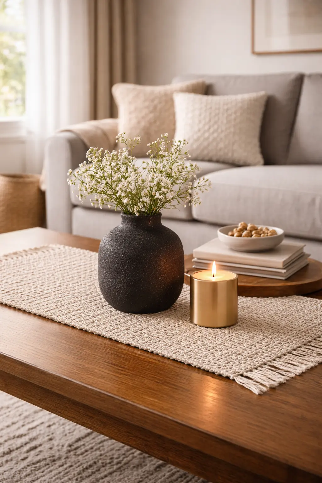 Texture Layering on Coffee Tables – Add Depth to Your Decor
