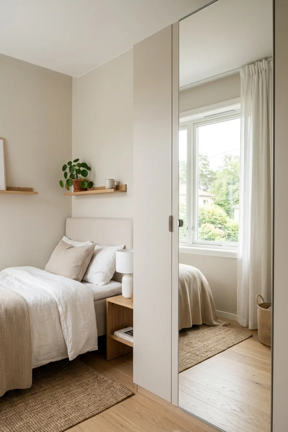 Mirrored Wardrobe Ideas That Make Small Bedrooms Look Bigger