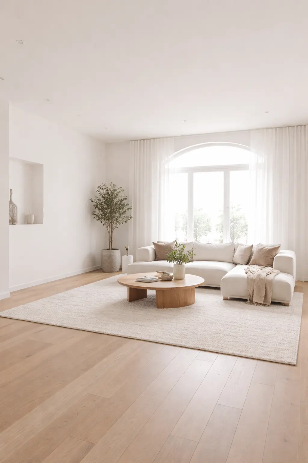 Minimalist Living Room Layout for Slow Living