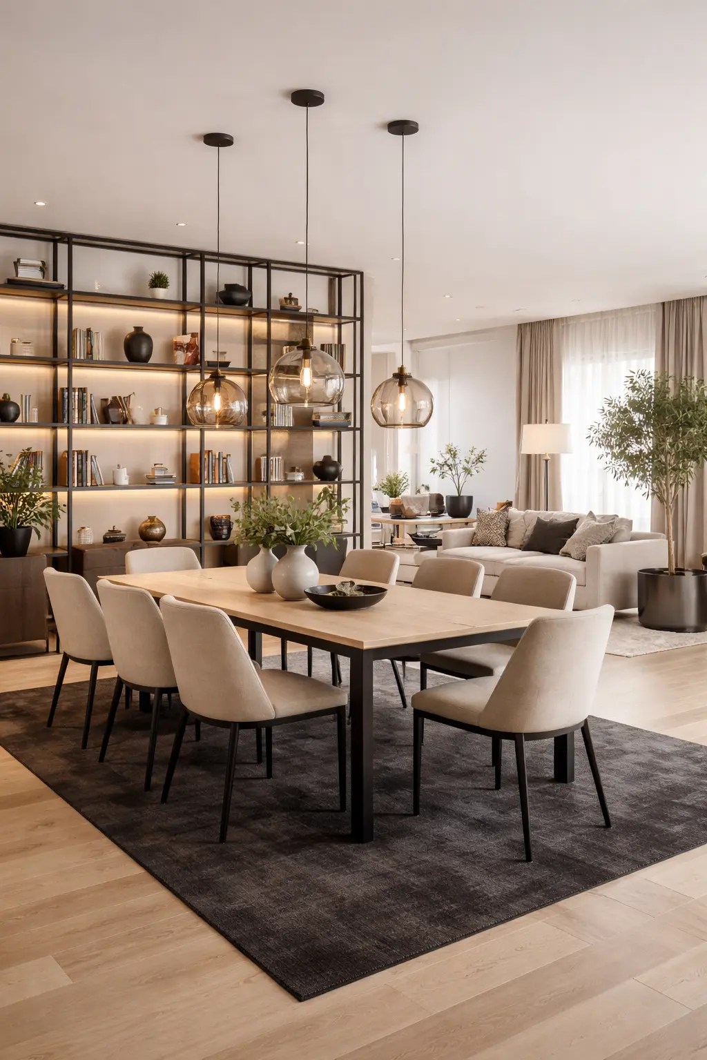 Open Plan Living: How to Zone Dining and Living Areas