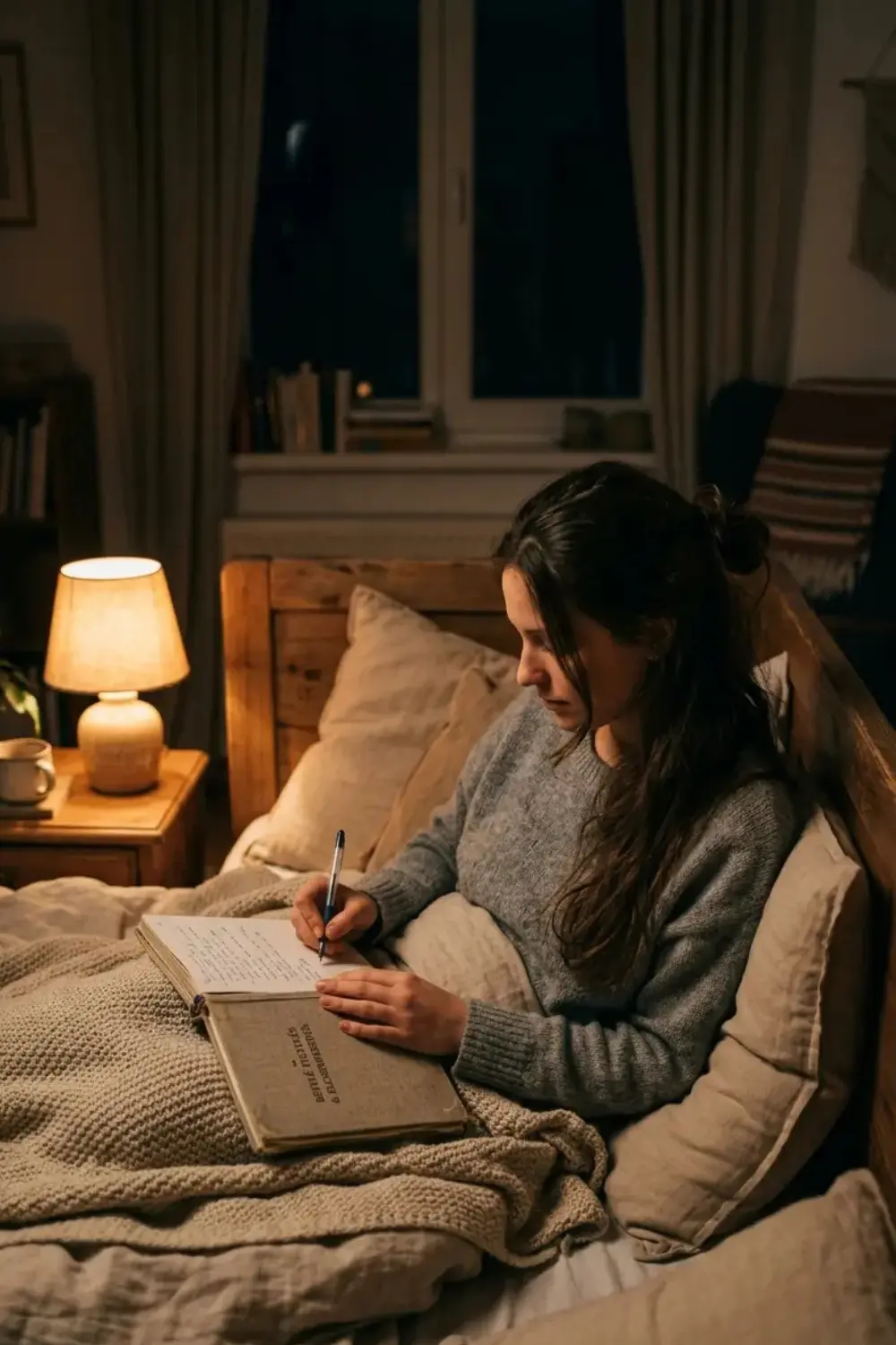 Gratitude Before Bed for Better Sleep