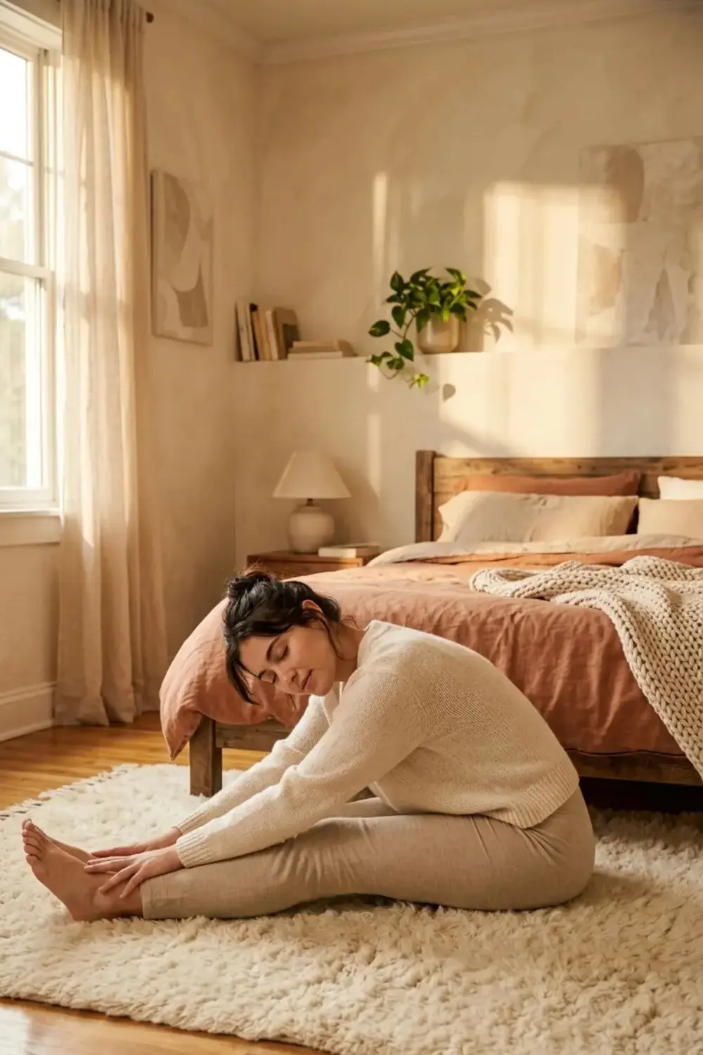 Gentle Night Stretching for Better Sleep