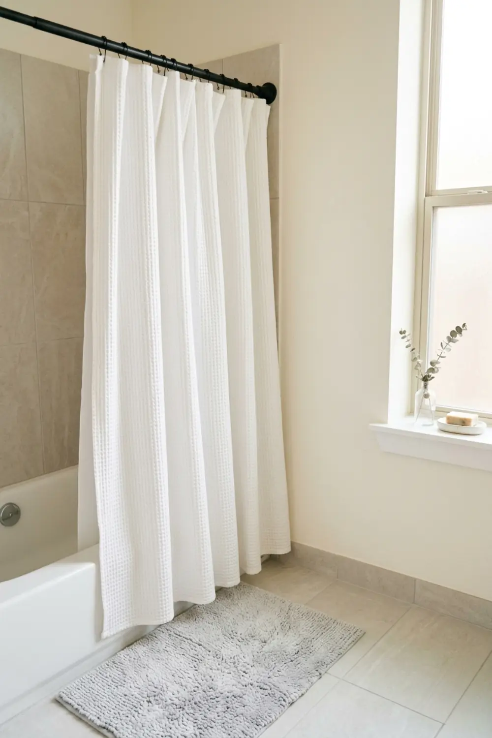 White and Light Neutral Bathroom Ideas for a Spacious Feel