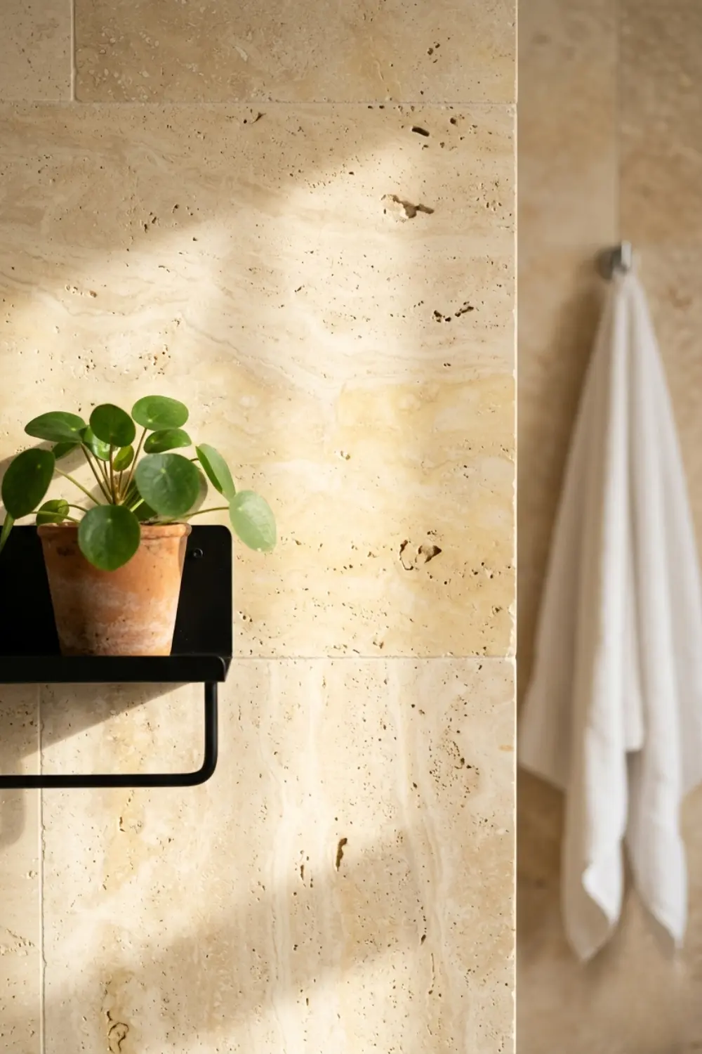 Warm Travertine Bathroom Ideas That Feel Like a Natural Sanctuary
