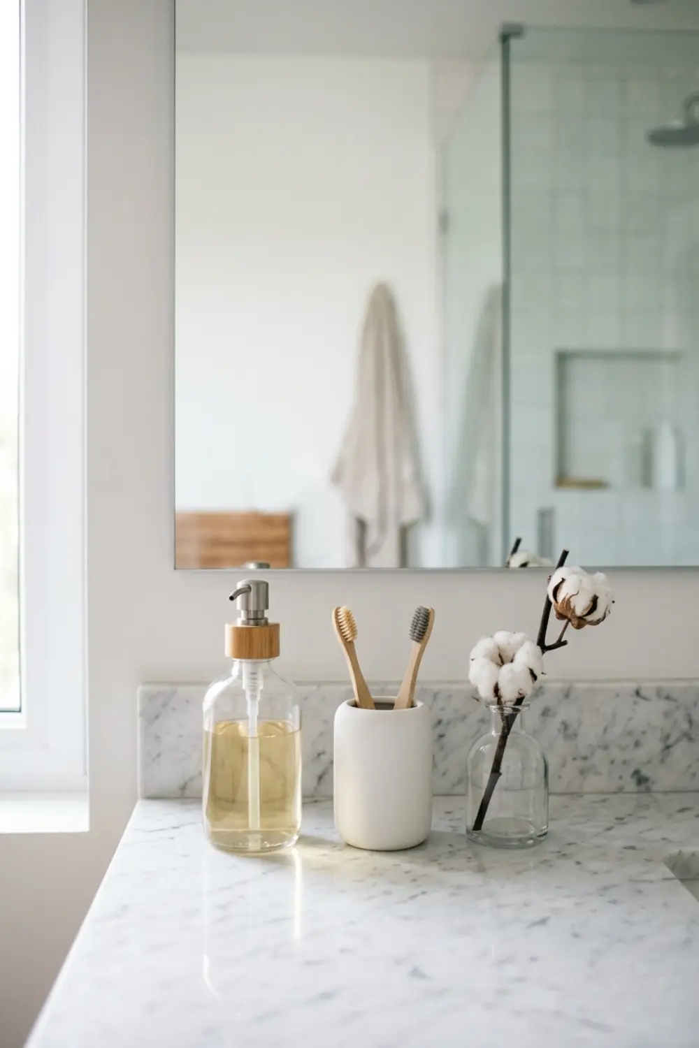 Minimalist Bathroom Counter Ideas for a Clutter-Free Lookm