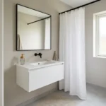 How to Make a Small Apartment Bathroom Look Bigger with Minimalist Decor