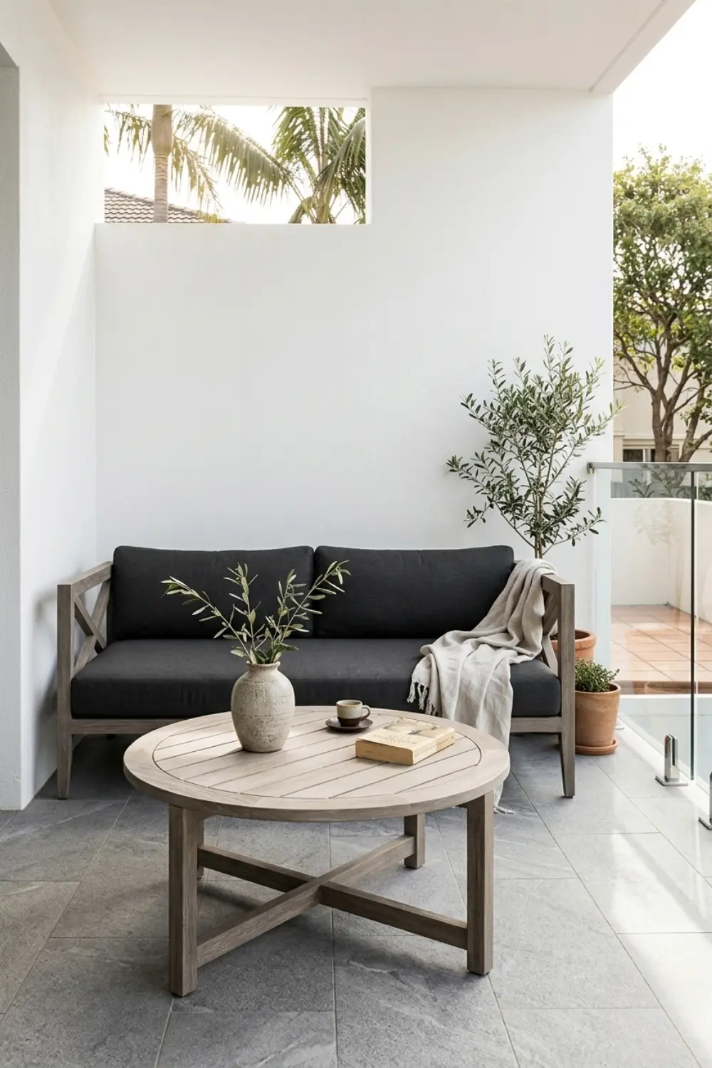 Choose Balcony Furniture by Size Not Style to Avoid Cramped Spaces