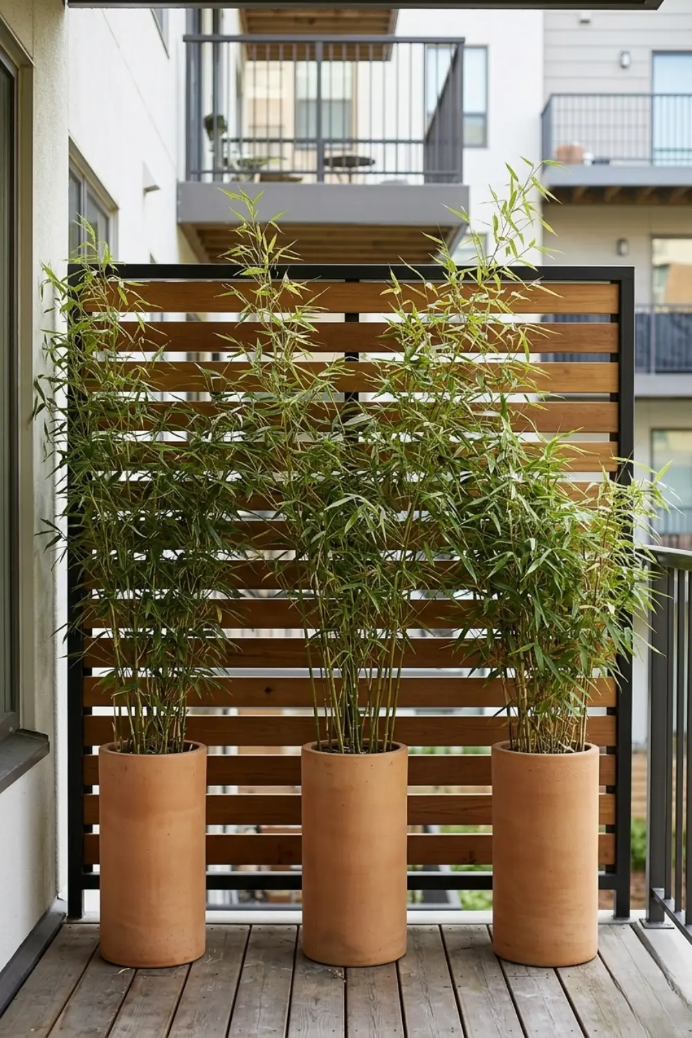Create Balcony Privacy With Plants Instead of Ugly Screens or Curtains