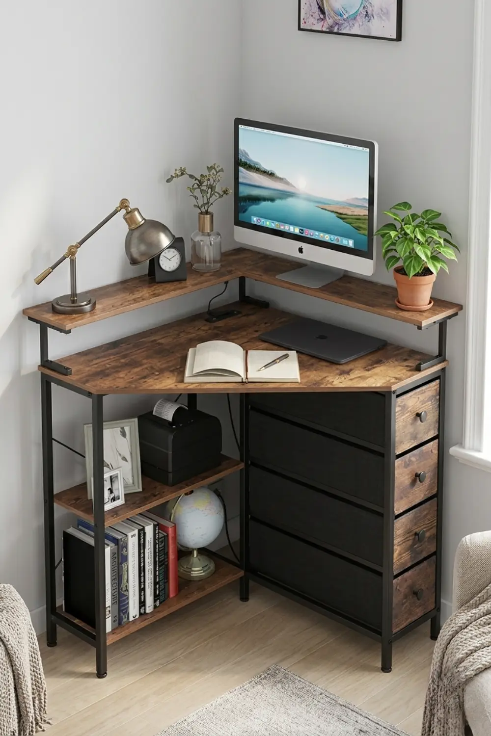Small Corner Desk Solutions for Compact Home Office Spaces