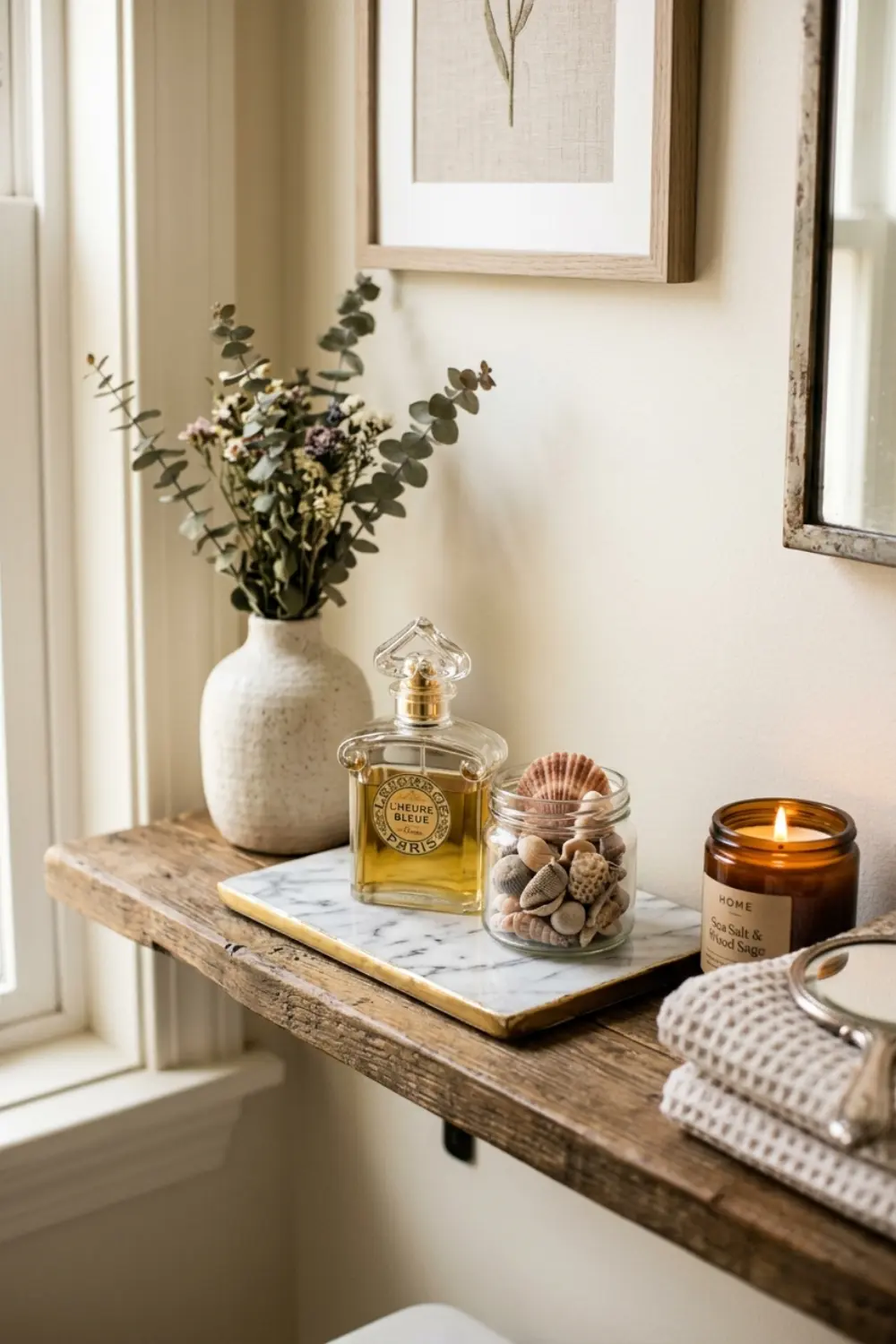 Add Personal Touches to Your Bathroom Shelf for Real Character