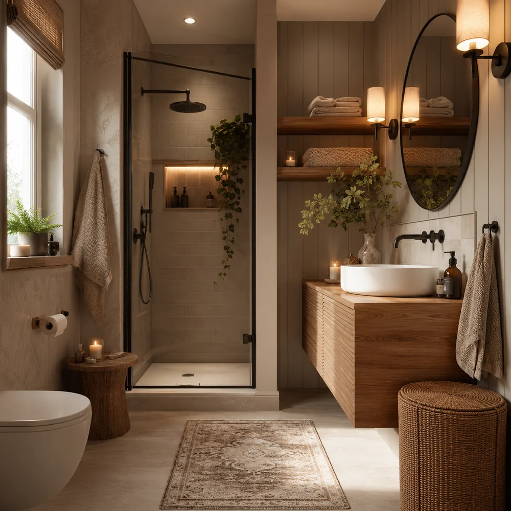 Everything You Need to Organize a Small Bathroom Without Renovating — interior design photograph