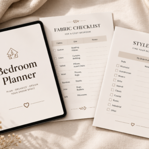 The Ultimate Bedroom Planner | Printable PDF