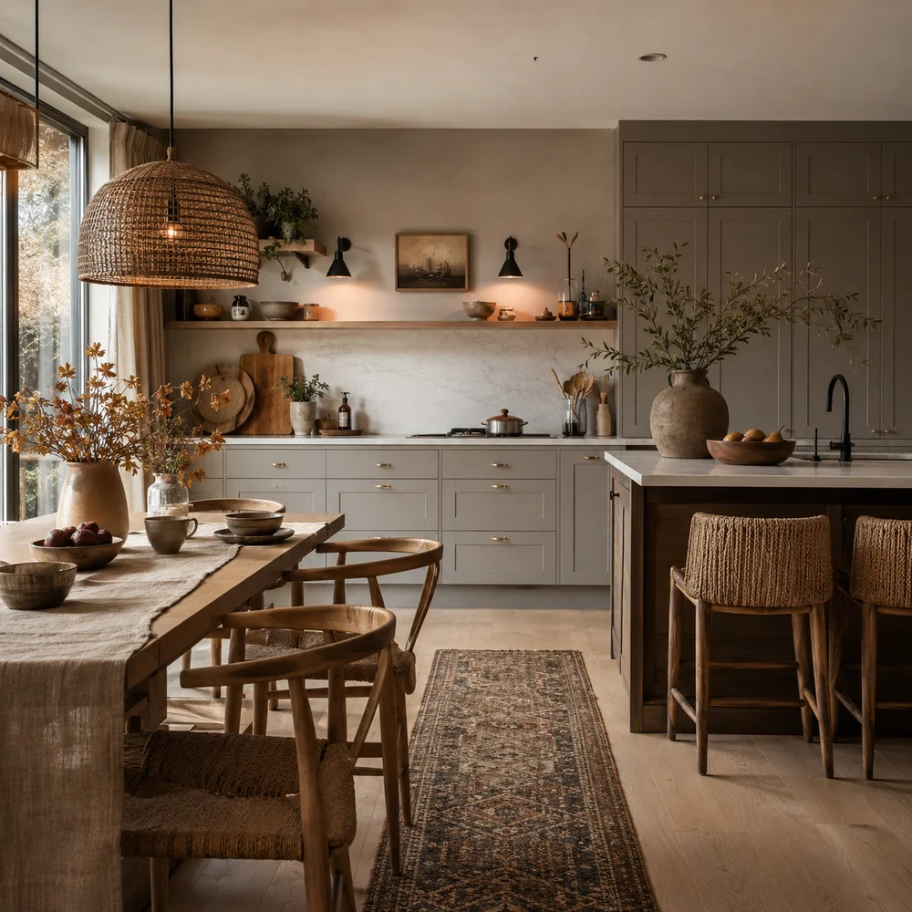 How to Style a Cozy Neutral Kitchen on Any Budget