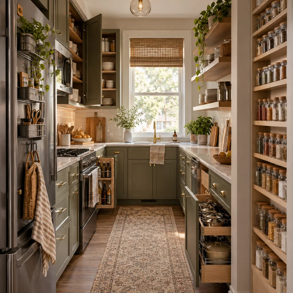 Practical Tiny Kitchen Storage Ideas That Save Your Time — interior design photograph